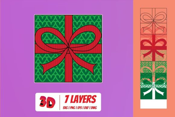 3D Christmas Gift 2 SVG: A Brand Designer Review