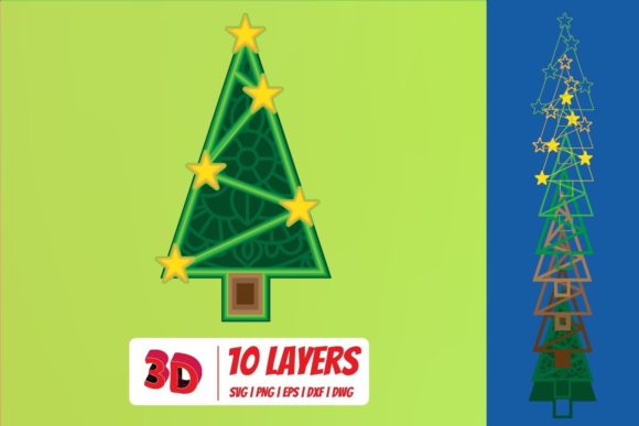 3D Christmas Tree 4 SVG: A Publisher's Review
