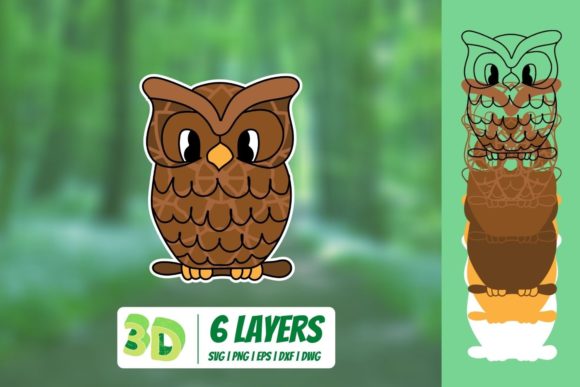3D Owl SVG: A Sharp, Modern Shape for Branding and Marketing Visuals