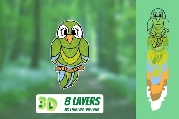 3D Parrot SVG for Creative Sellers – A Real Shop Review
