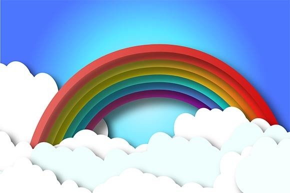 3D Rainbow with Clouds Paper Cutout: A Designer’s Real-World Embroidery Review