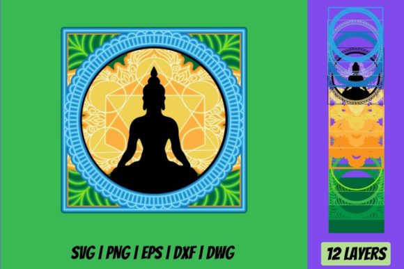 3D Tree of Life 1 Layered SVG Cut File Review