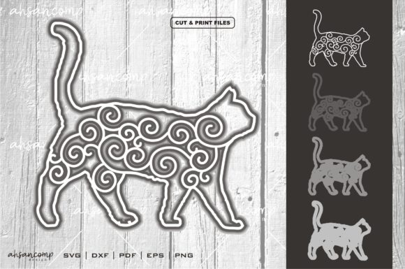 Cat 9 Vector SVG 3D Layered: A Designer Review