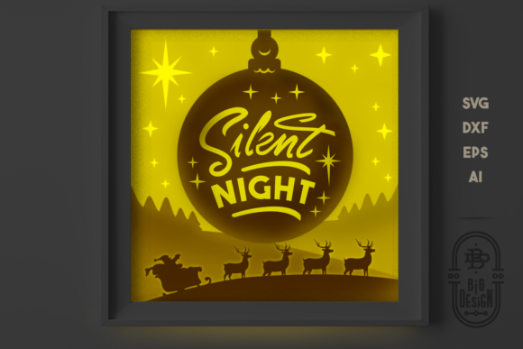 Christmas 3D SVG Silent Night Review