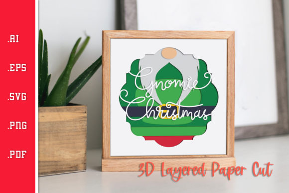Merry Gnomie Christmas: 3D Graphics for Crafts